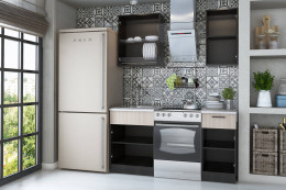 Прямой кухонный гарнитур Столлайн Дуэт 1 