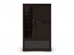 Шкаф-витрина  Шкаф 950 с 1 ящиком Палермо