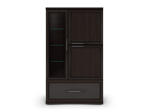 Шкаф-витрина  Шкаф 950 с 1 ящиком Палермо