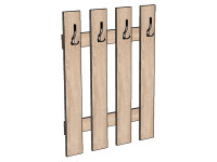 Настенная вешалка НК-Мебель Кент 73090148