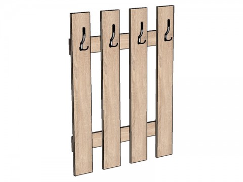 Настенная вешалка НК-Мебель Кент 73090148