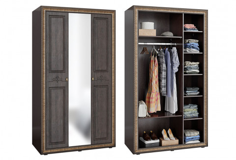 ВР-110 Шкаф 3-х створчатый с зеркалом