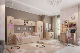 Детская кровать МебельСон Амели