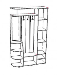 Прихожая в коридор НК-Мебель Радока