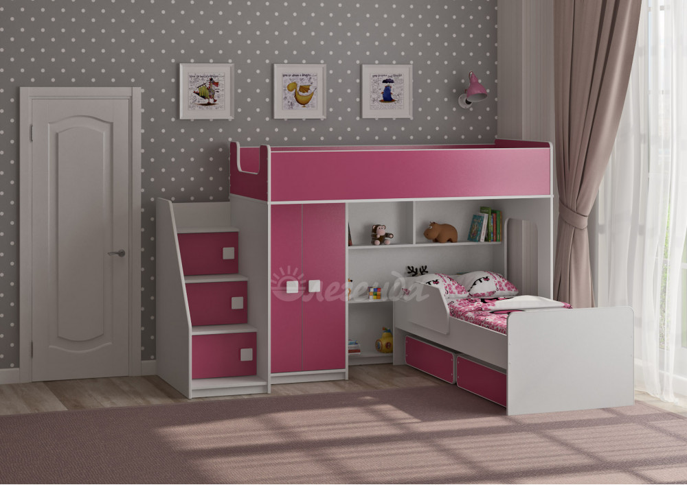 Двухъярусная кровать Легенда 43.1.2