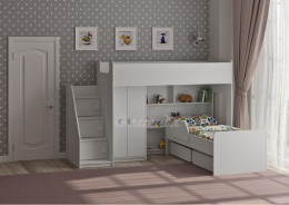 Двухъярусная кровать Легенда 43.1.2