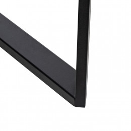 Стол раздвижной Leset Флорес 140, Бетон/опоры Черные