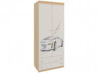 Детский шкаф МебельСон Форсаж