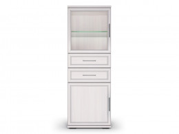 Шкаф-витрина   низкий со стеклом Палермо