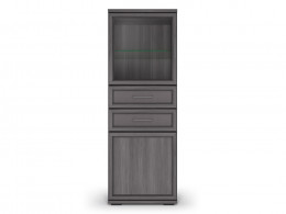 Шкаф-витрина   низкий со стеклом Палермо