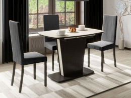 Обеденная группа Стол Честер + 3 стула Ромео