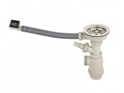 Выпуск большой с переливом в комплекте с сифоном S710