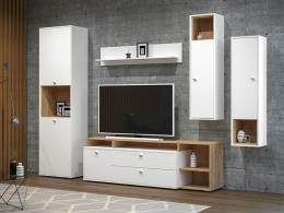 Шкаф навесной Моби Бель