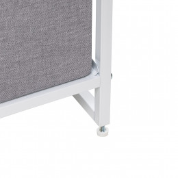 Комод Leset Ноа 5 ящ., Каркас Белый, Светло-серый