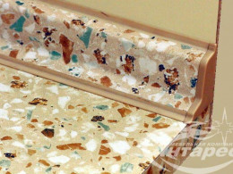 Комплект заглушек к плинтусу вставочному