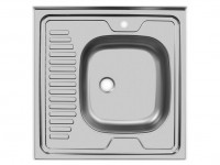 Мойка накладная Стандарт STD600.600 ---4C 0R-