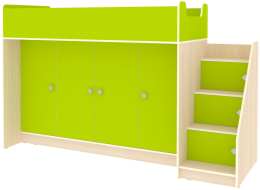 Кровать чердак Л-43.5.1