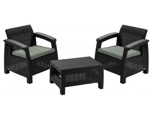 Комплект плетеной мебели Keter Набор мебели CORFU Weekend 17197786