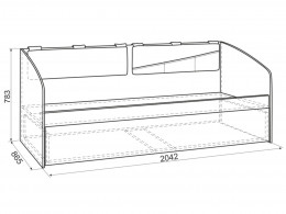 Детская кровать МебельСон Энерджи