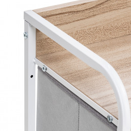 Комод Leset Ноа широкий, Каркас Белый, Светло-серый