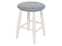 Табурет  мягкая круглая крышка массив