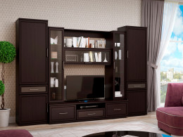 Шкаф-витрина Надстройка со стеклом Палермо