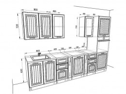 Кухня Прага 3,0 метра