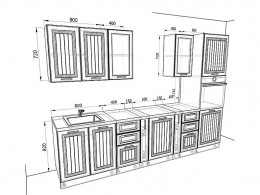 Кухня Прага 3,0 метра