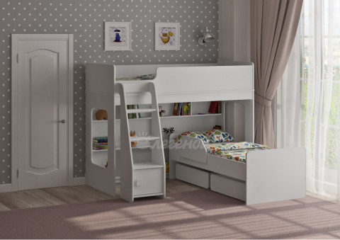 Двухъярусная кровать Легенда  42.3.2