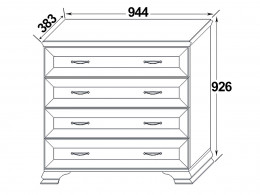 Комод  Сиена