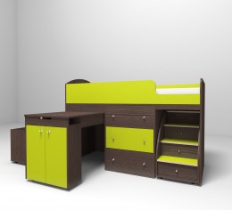 Бодего темный/ лайм