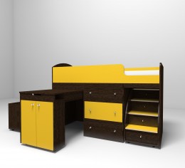 венге/желтый