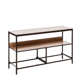 Комод Leset Локи 2 ящ., Каркас Коричневый, Бежевый/Светло-коричневый/Темно-коричневый