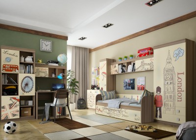 Комплект детской мебели МебельСон Челси К1