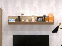 Настенная полка ВЕГА СКИНАВИЯ гостиная навесная