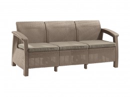 Плетеный диван на дачу Keter CORFU LOVE SEAT MAX 17197959