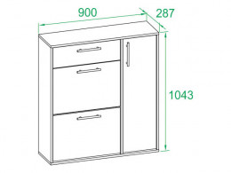 Прихожая Сокол ВШ-3.1 + ТП- + -4 + ПЗ-