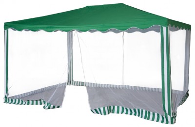 Дачный шатер с москитной сеткой для отдыха  1088 Тент садовый из полиэстера