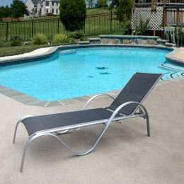 Шезлонг металлический MC-3033N