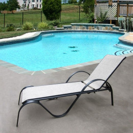 Шезлонг металлический MC-3033N