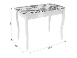 Кухонный стол МебельСон Экстра 1