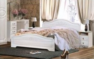 Кэт-6 бодега/сандал Кровать 140 низкий щиток с настилом