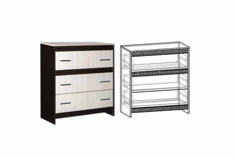 Комод Спайдер 83 см