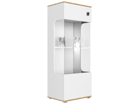 Шкаф-витрина - Луна низкий