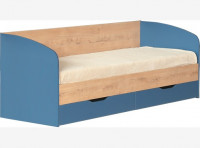 Модуль № 13 Кровать с ящиками Космос 85 см