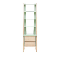 Этажерка Leset "Сканди" с тумбой 2 ящ.