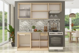 Прямой кухонный гарнитур Столлайн СТЛ.094.00