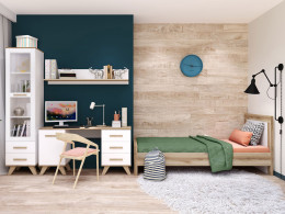 Односпальная кровать Вега Скандинавия 90х200