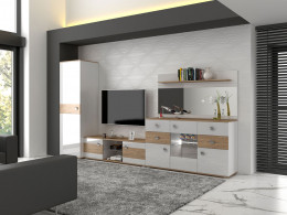 Настенная полка БОНмебель навесная Луна