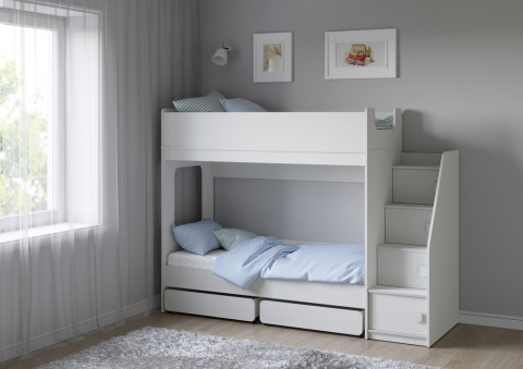 Двухъярусная кровать Легенда D602.3 с ящиками